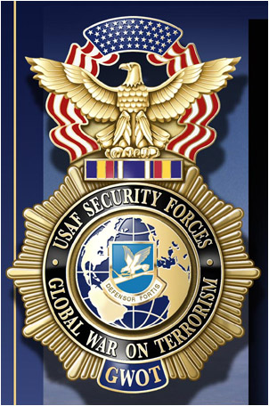 USAF Security Forces GWOT badge